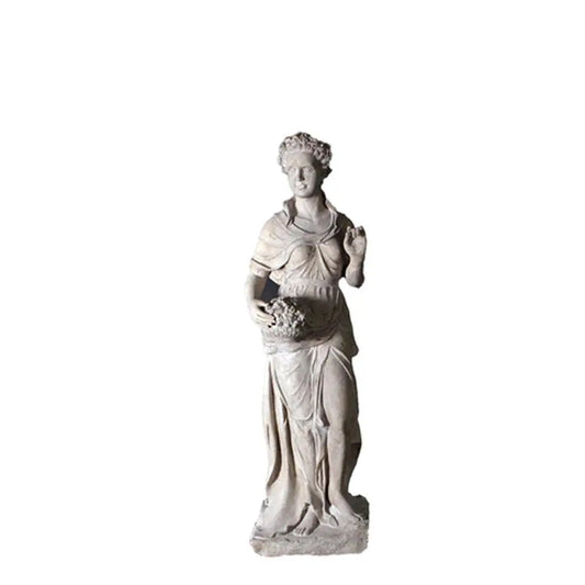 Spring Season Stone Statue - LM Treasures Prop Rentals