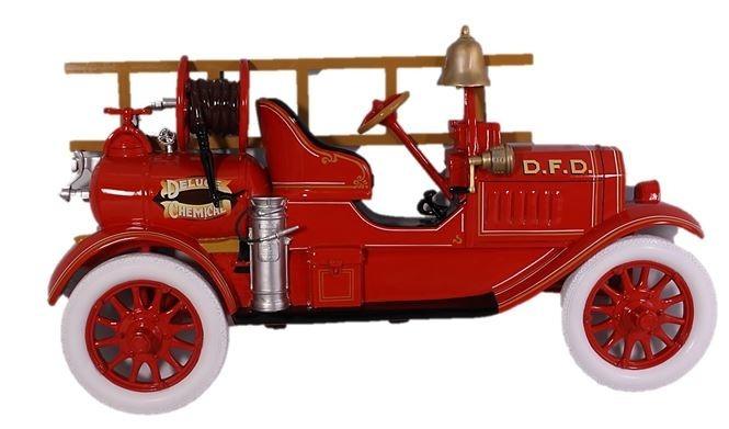Fire Truck Wall Decor Prop Resin Statue - LM Treasures Prop Rentals