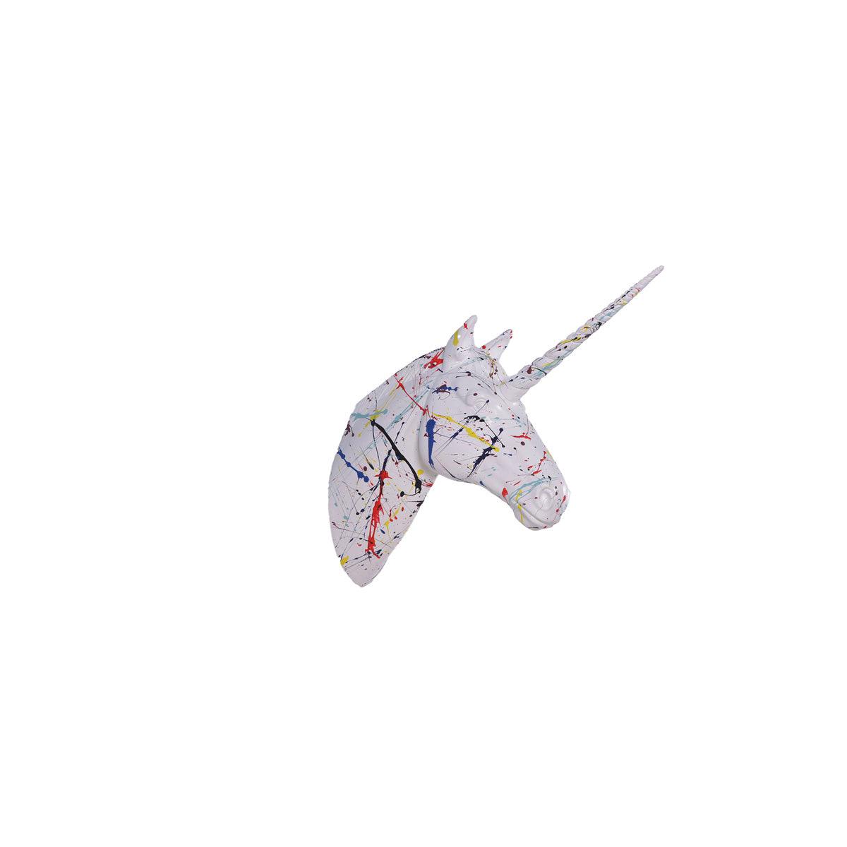 Pop Unicorn Head Statue - LM Treasures Prop Rentals