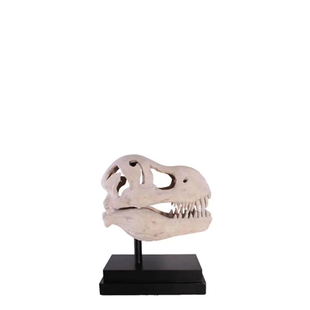 T-Rex Dinosaur Skull Statue - LM Treasures Prop Rentals