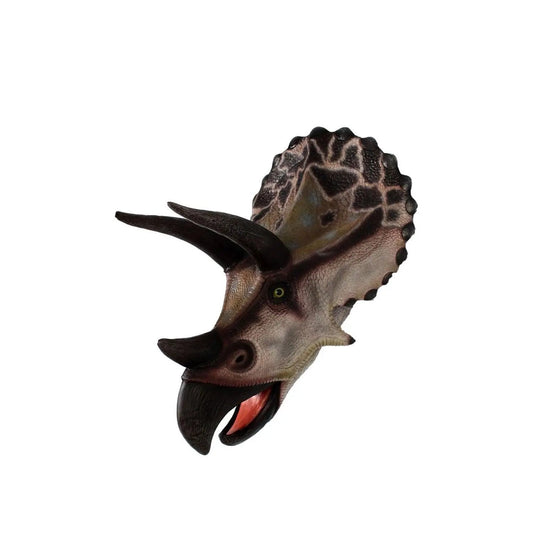 Large Triceratops Dinosaur Head Statue - LM Treasures Prop Rentals