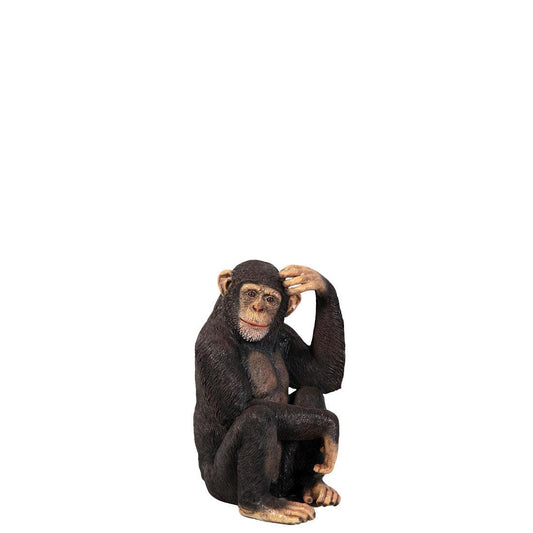 Sitting Monkey Statue - LM Treasures Prop Rentals