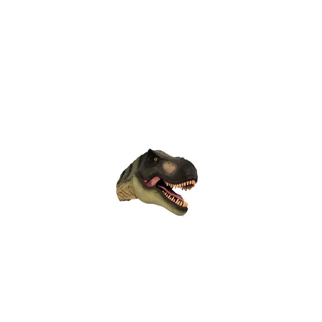 Small T-Rex Dinosaur Head Statue - LM Treasures Prop Rentals