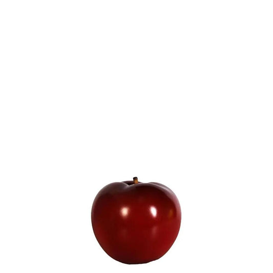 Small Red Apple Statue - LM Treasures Prop Rentals