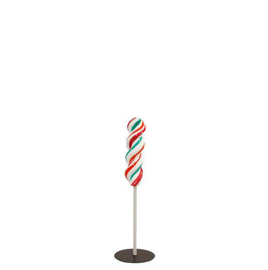 Small Twist Lollipop Statue - LM Treasures Prop Rentals