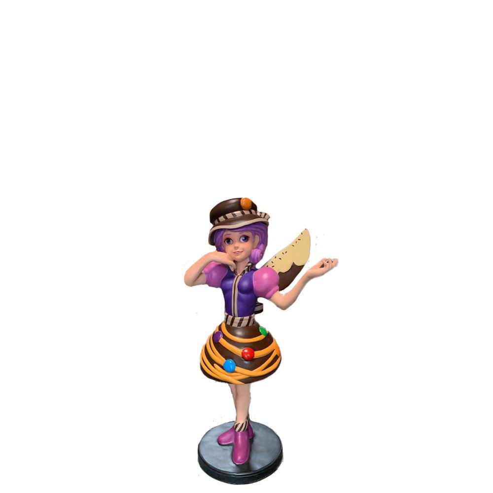 Chocolate Candy Fairy Statue - LM Treasures Prop Rentals