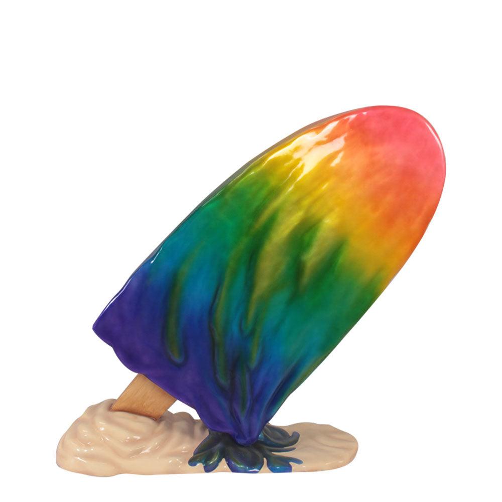 Large Rainbow Popsicle Statue - LM Treasures Prop Rentals
