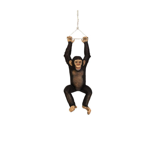 Hanging Monkey On Rope Statue - LM Treasures Prop Rentals