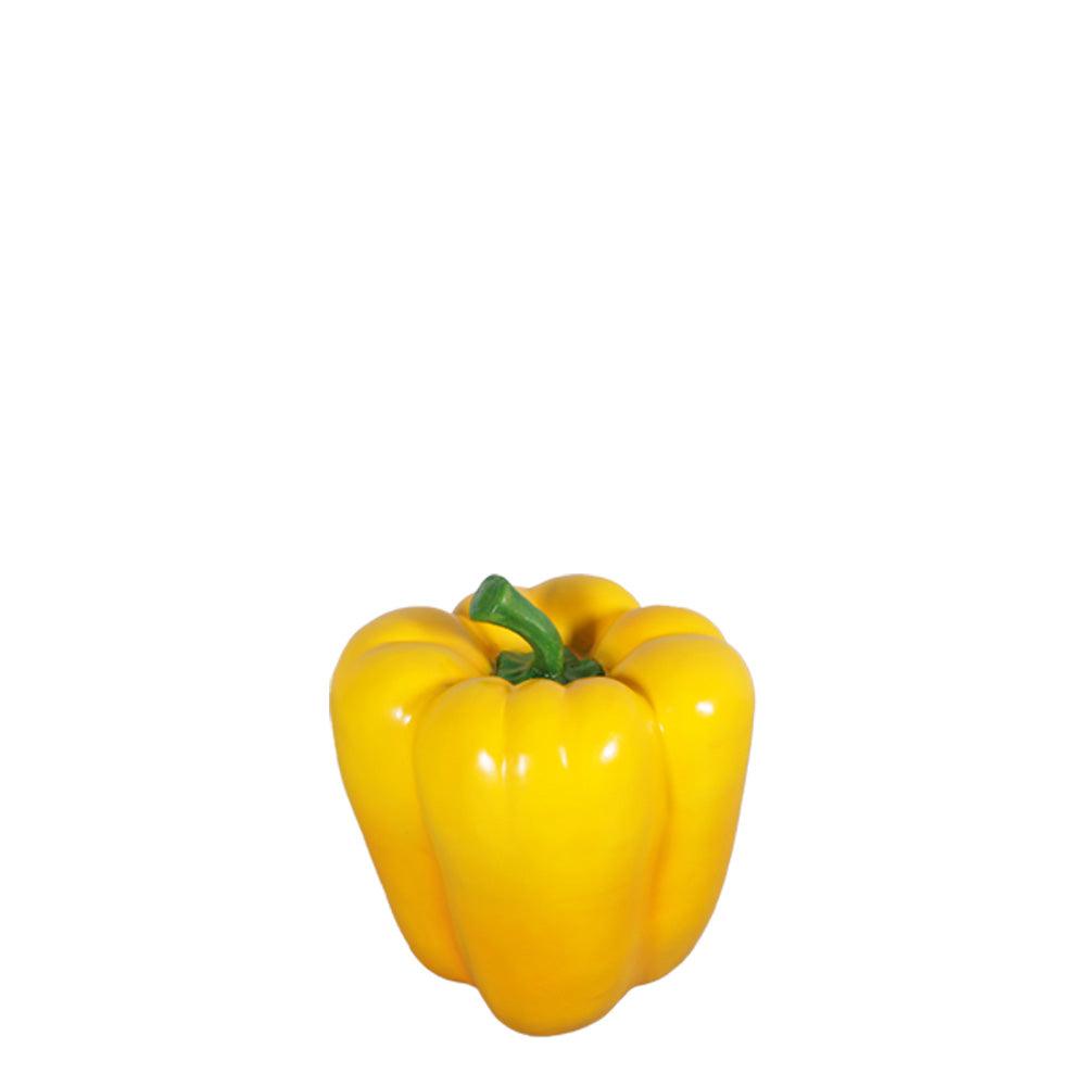 Yellow Bell Pepper Statue - LM Treasures Prop Rentals