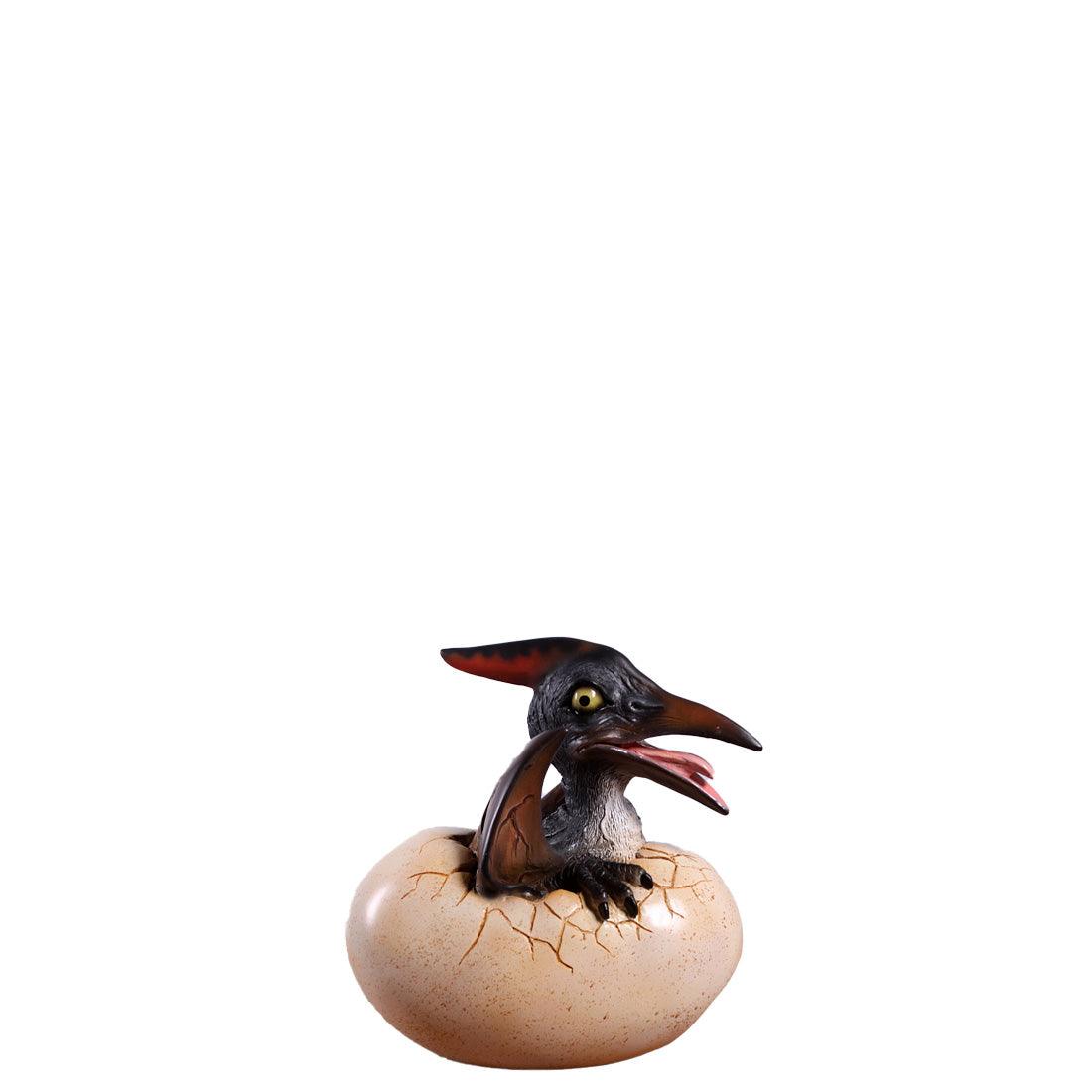Hatching Pteranodon Dinosaur Egg Statue - LM Treasures Prop Rentals