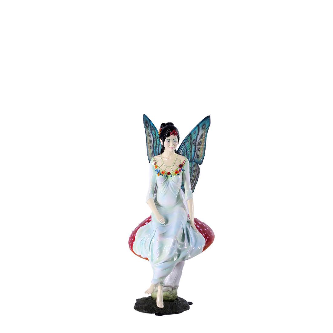 Mushroom Fairy Statue - LM Treasures Prop Rentals