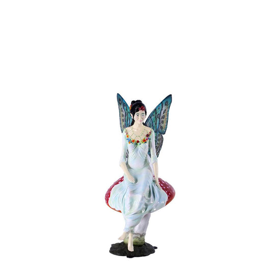 Mushroom Fairy Statue - LM Treasures Prop Rentals