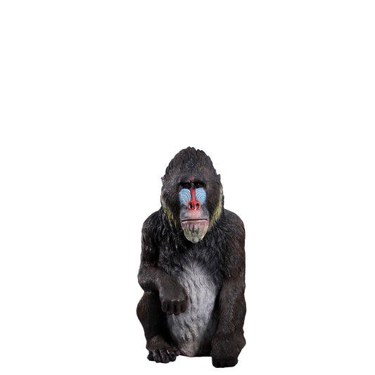 Mandrill Monkey Statue - LM Treasures Prop Rentals