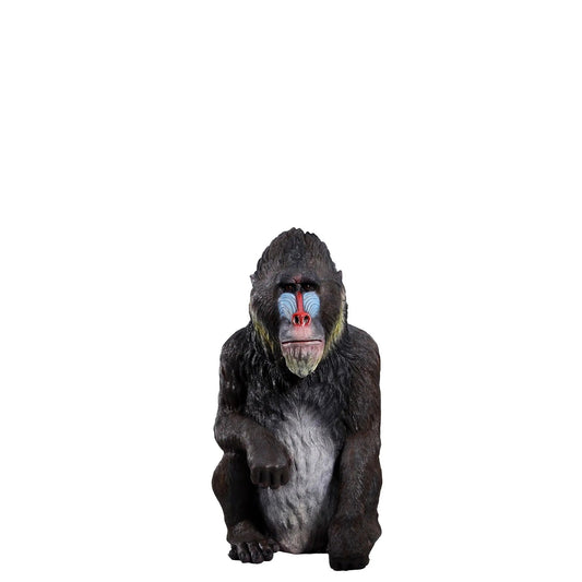 Mandrill Monkey Statue - LM Treasures Prop Rentals