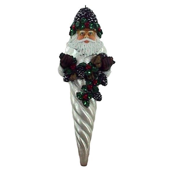 Santa Ice Cone Icicle Over Sized Statue