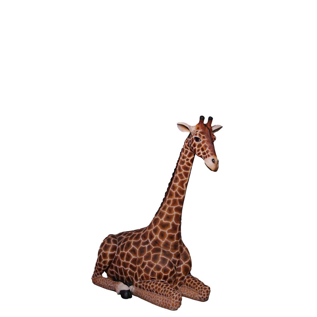 Large Laying Giraffe Statue - LM Treasures Prop Rentals