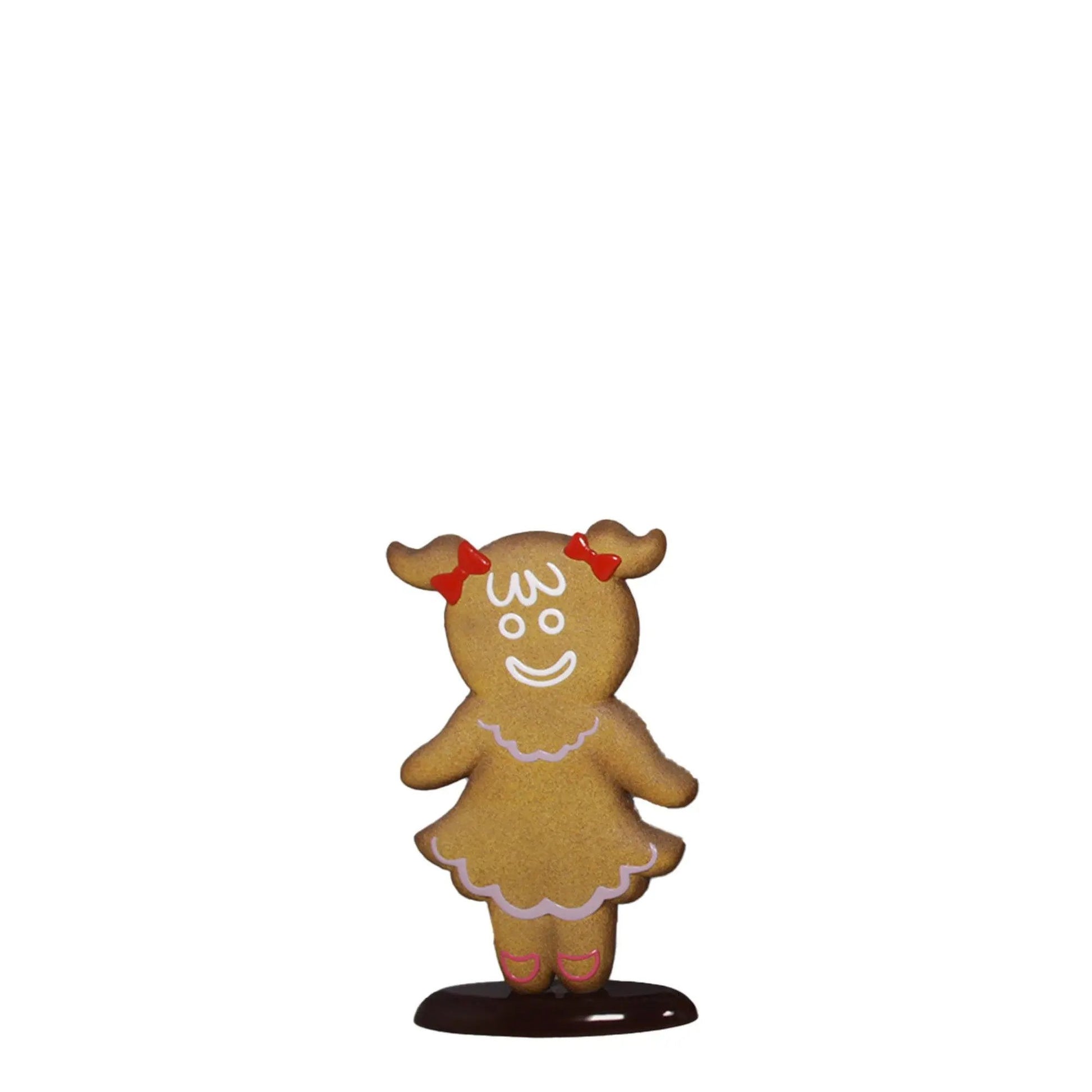 Girl Gingerbread Cookie Statue - LM Treasures Prop Rentals