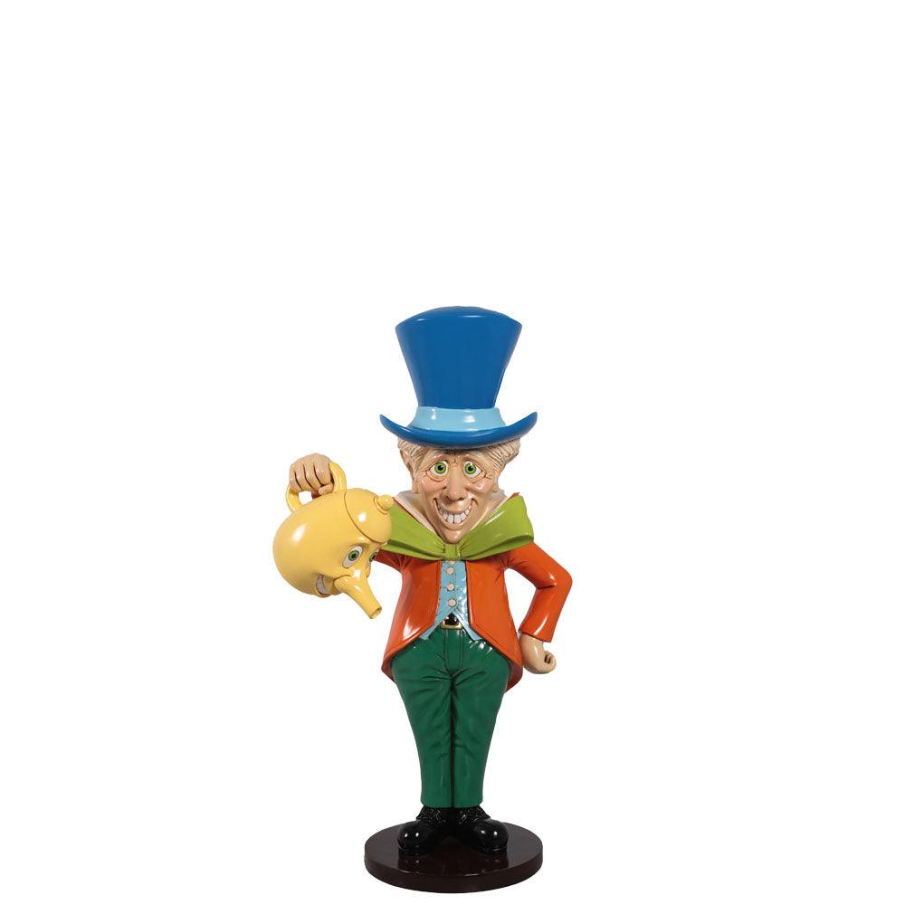 Mad Hatter Statue - LM Treasures Prop Rentals