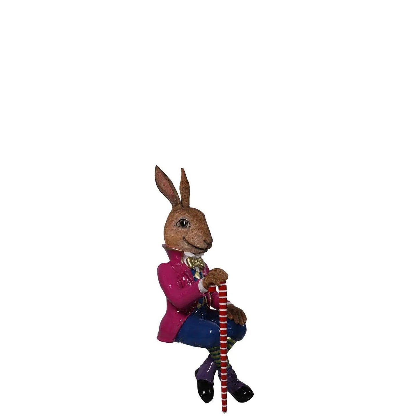 Sitting Jack The Rabbit Statue - LM Treasures Prop Rentals