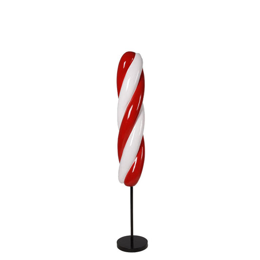 Red Twist Popsicle Statue - LM Treasures Prop Rentals