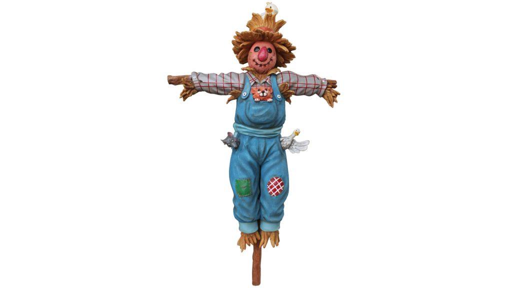 Comic Scarecrow on Post Life Size Decor Prop Statue - LM Treasures Prop Rentals