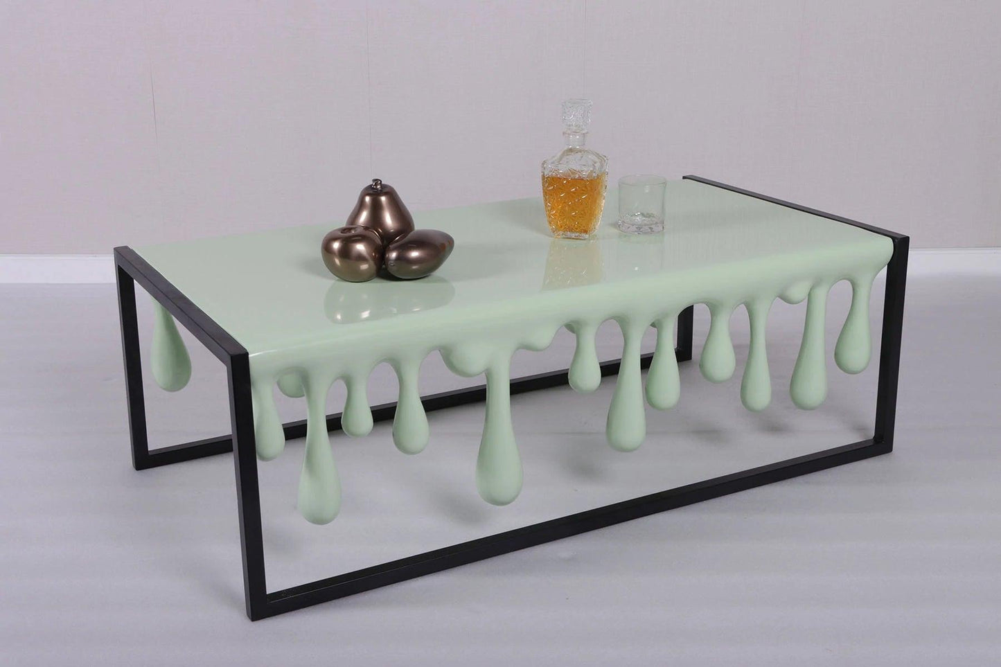 Melting Drip Rectangle Table Statue - LM Treasures Prop Rentals 