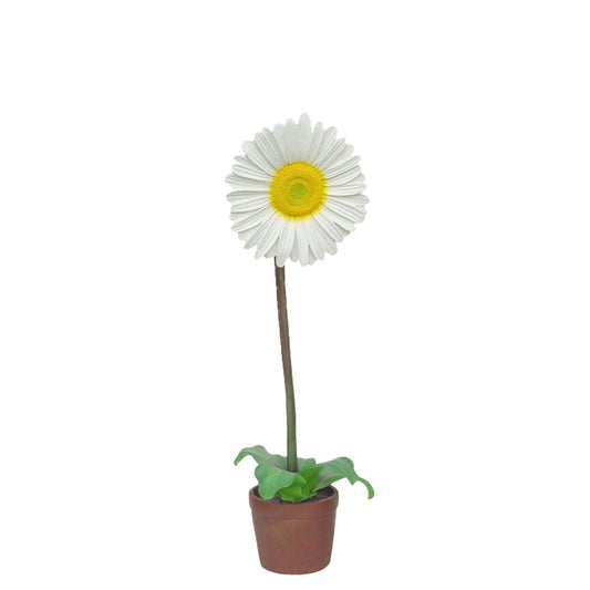 Large Daisy Flower Statue - LM Treasures Prop Rentals