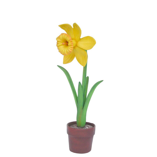 Large Narcis Flower Statue - LM Treasures Prop Rentals