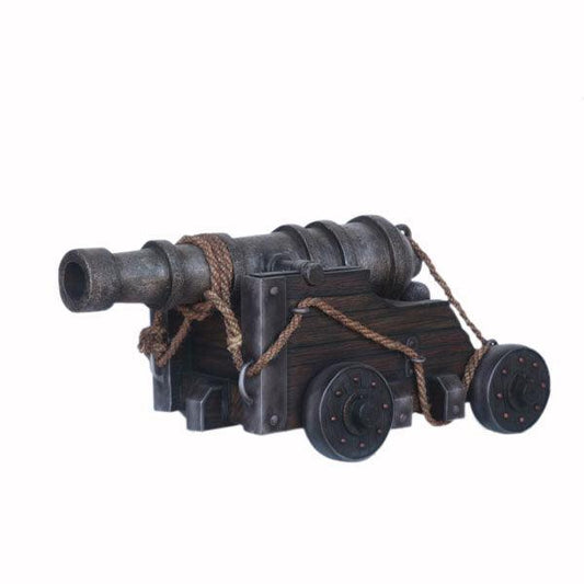 Realistic Pirate Cannon Life Size Statue - LM Treasures Prop Rentals