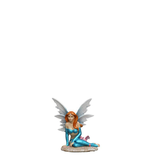 Small Sitting Fairy Statue - LM Treasures Prop Rentals