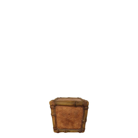 Bamboo Resin Crate - LM Treasures Prop Rentals