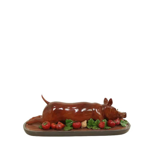 Roasted Pig Platter Statue - LM Treasures Prop Rentals