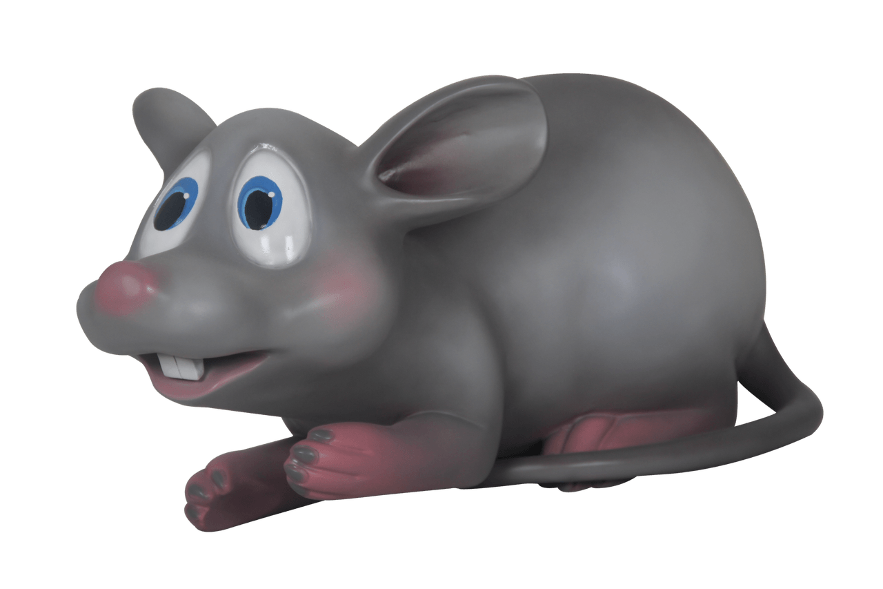 Comic Mouse Hungry Resin Statue Movie Prop Decor - LM Treasures Prop Rentals