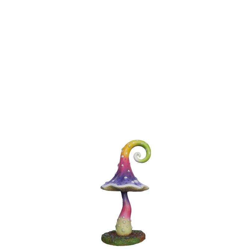 Small Swirl Mushroom Statue - LM Treasures Prop Rentals