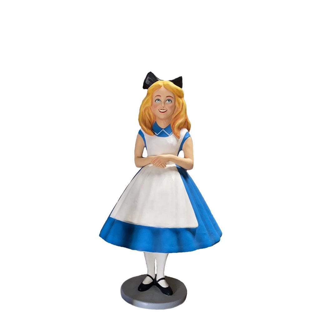 Large Standing Alice Statue - LM Treasures Prop Rentals
