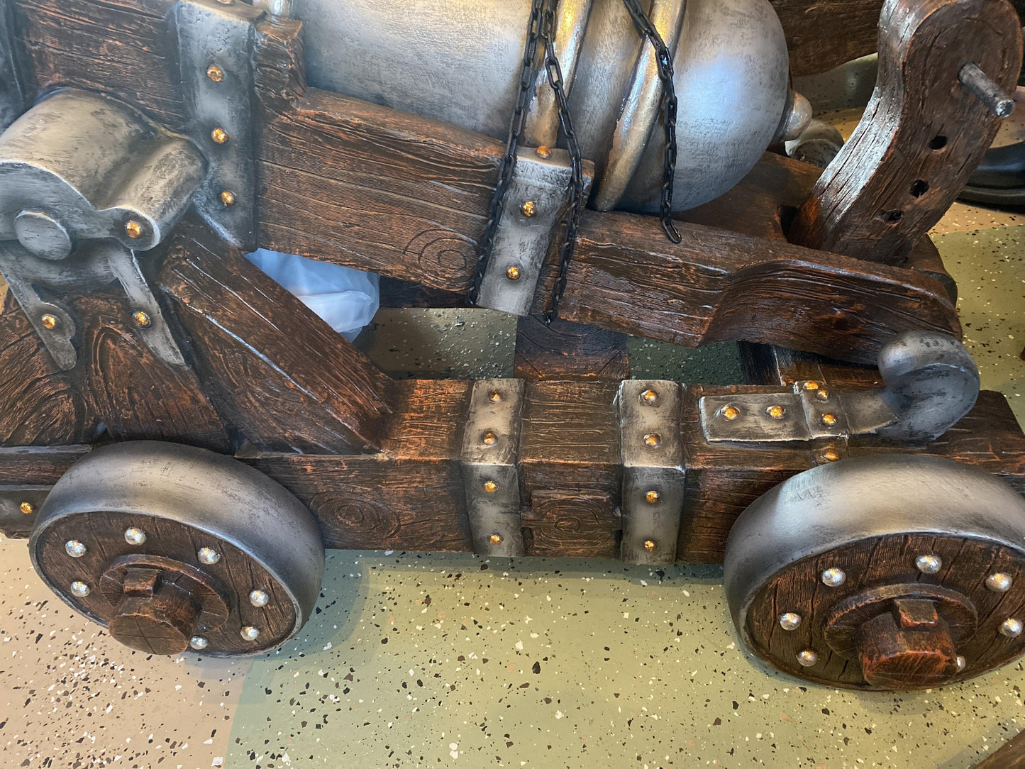 Pirate Cannon Life Size Statue
