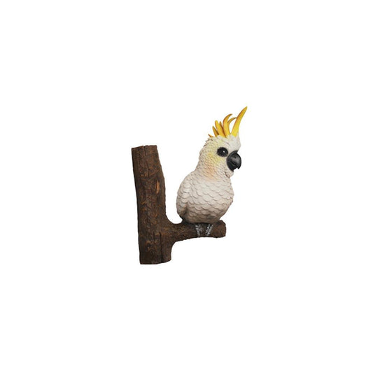 Cockatoo On Branch Statue - LM Treasures Prop Rentals