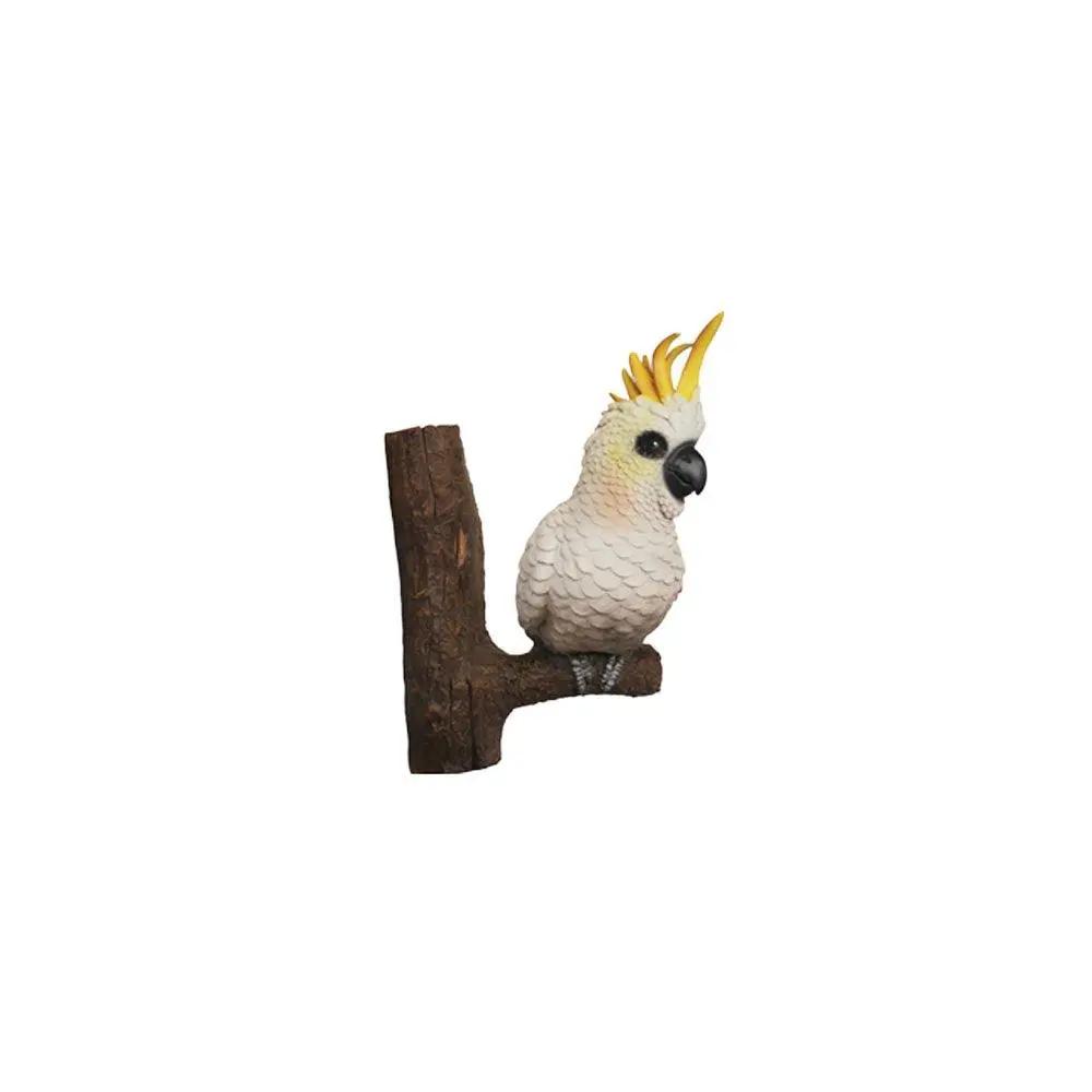 Cockatoo On Branch Statue - LM Treasures Prop Rentals