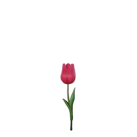 Laying Tulip Flower Statue - LM Treasures Prop Rentals
