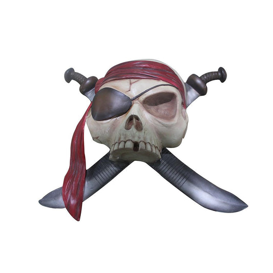 Pirate Skeleton Wall Decor Statue - LM Treasures Prop Rentals