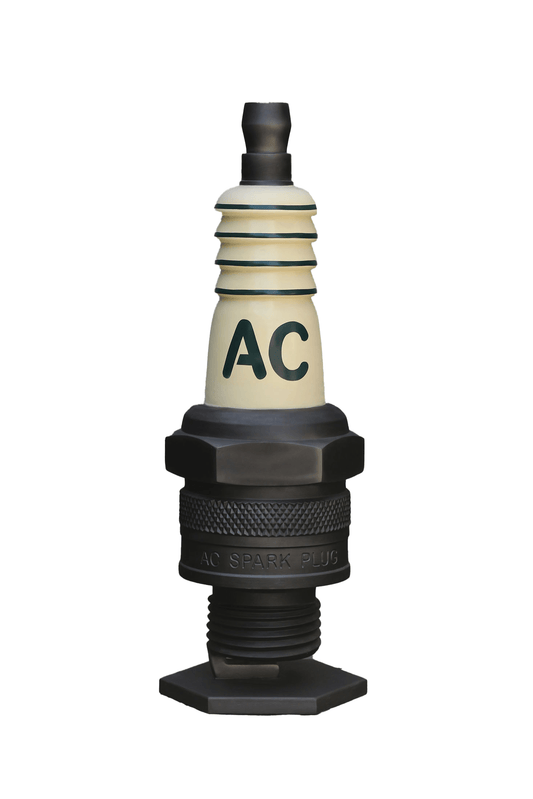 Giant Spark Plug Over Sized Statue - LM Treasures Prop Rentals