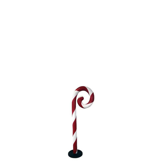 Small Swirl Candy Cane Statue - LM Treasures Prop Rentals
