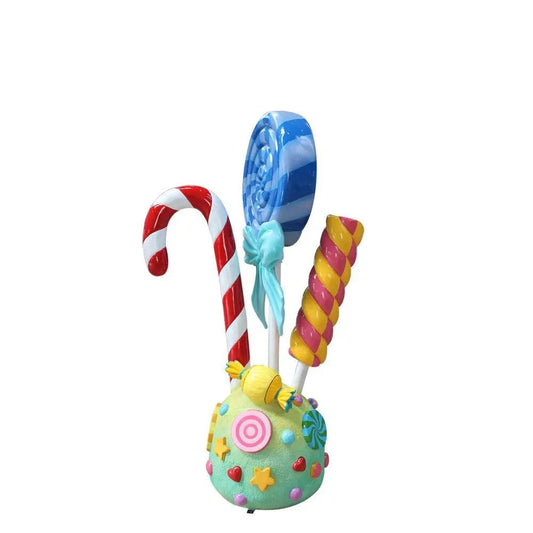 Lollipop Candy Bundle Statue - LM Treasures Prop Rentals