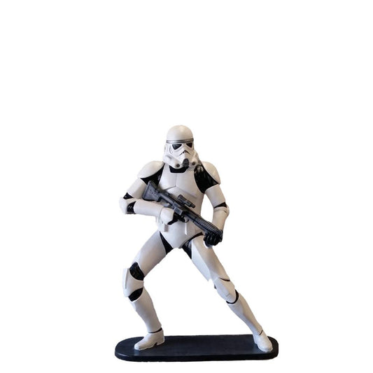 Space Trooper In Action Statue - LM Treasures Prop Rentals