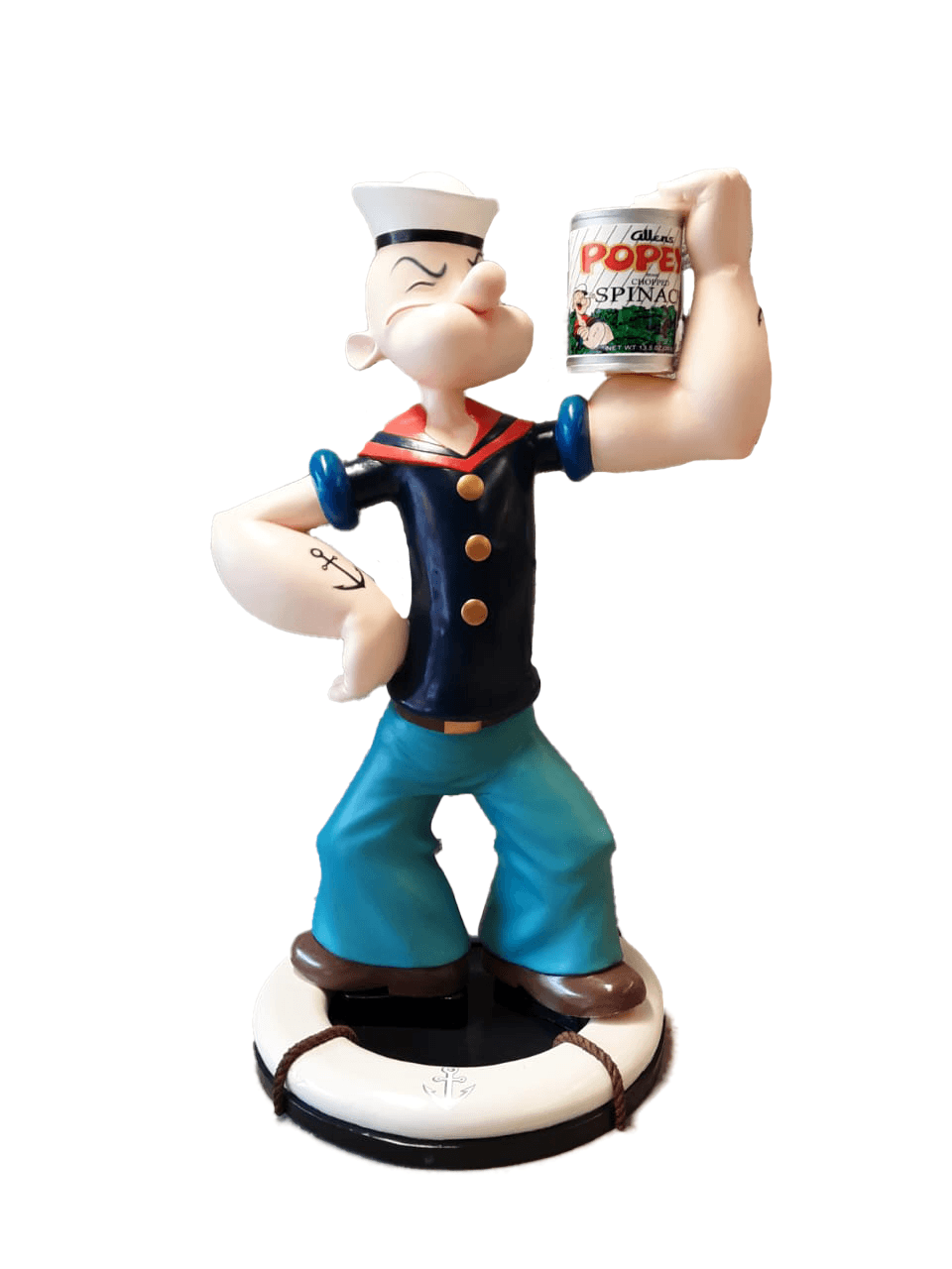 Sailor Guy With Spinach Life Size Statue