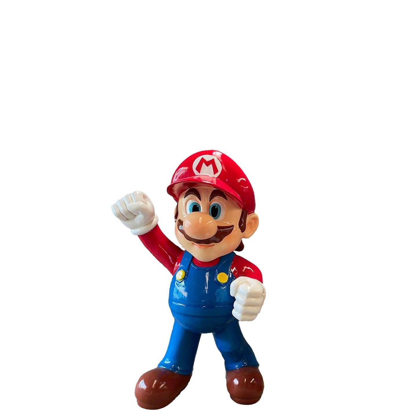 Large Red Jumper Boy Statue - LM Treasures Prop Rentals