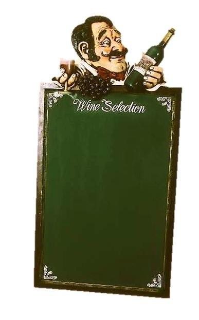 Menu Board Wine Selection - LM Treasures Prop Rentals