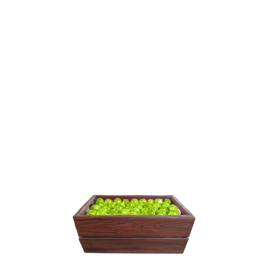 Case Of Green Apples Statue - LM Treasures Prop Rentals