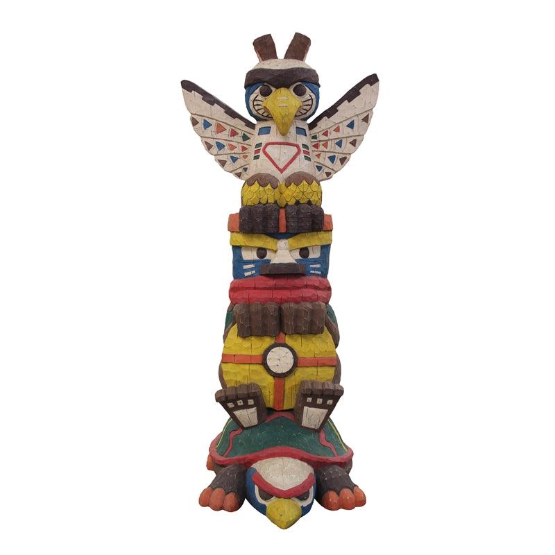 Indian Totum Life Size Prop Resin Decor Statue - LM Treasures Prop Rentals