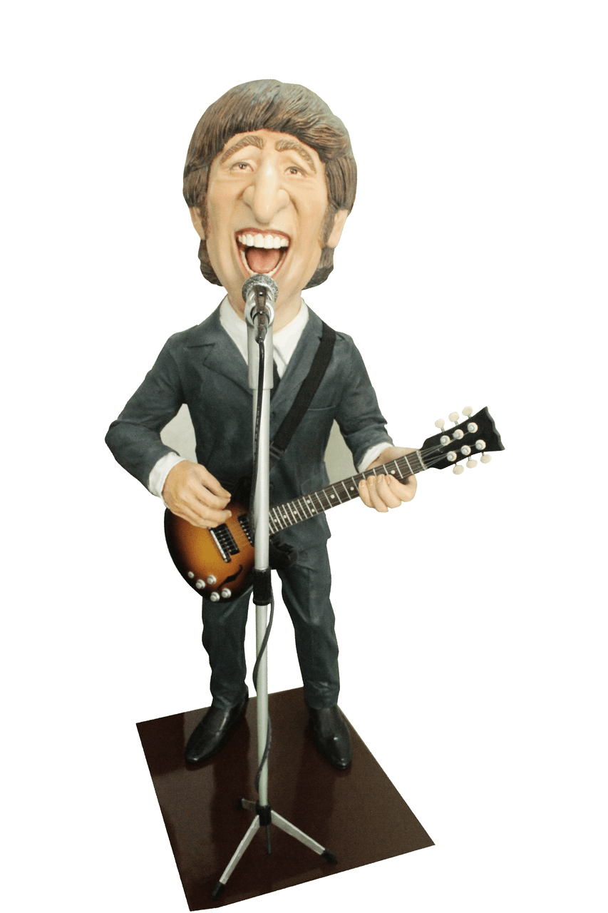 Beatle J. Lemon Display Prop Decor Resin Statue - LM Treasures Prop Rentals